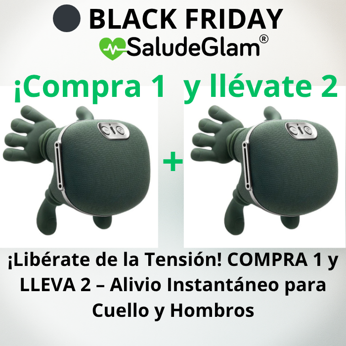COMPRA 1 LLEVA 2 – Massageador de Calor que Alivia Cuello y Hombros en Minutos