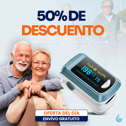 GlucoSense™ 3 en 1 - Glucosa, Presión y Oxígeno Sin Agujas