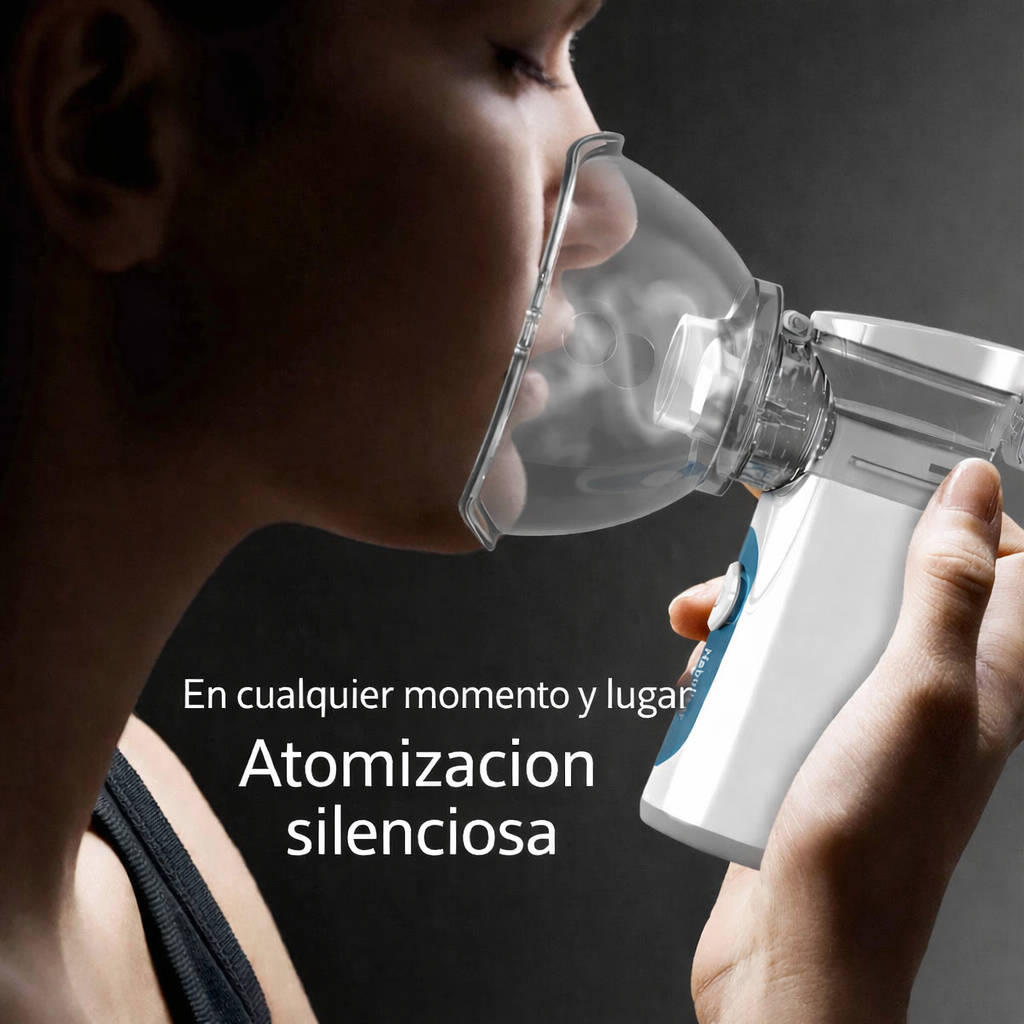 Nebulizador Eléctrico De Mano Silencioso Para Niños Y Adultos