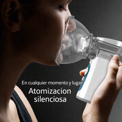 Nebulizador Eléctrico De Mano Silencioso Para Niños Y Adultos