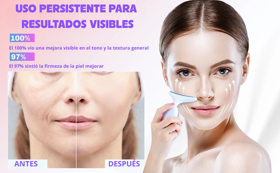 Masajeador Facial Wavi chic Rejuvenecedor  "El Secreto de Belleza de las Celebridades - ¡Para Ti!"