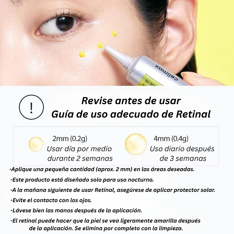 Suero de Retinal Antiarrugas — Firmeza Visible & Piel Suave